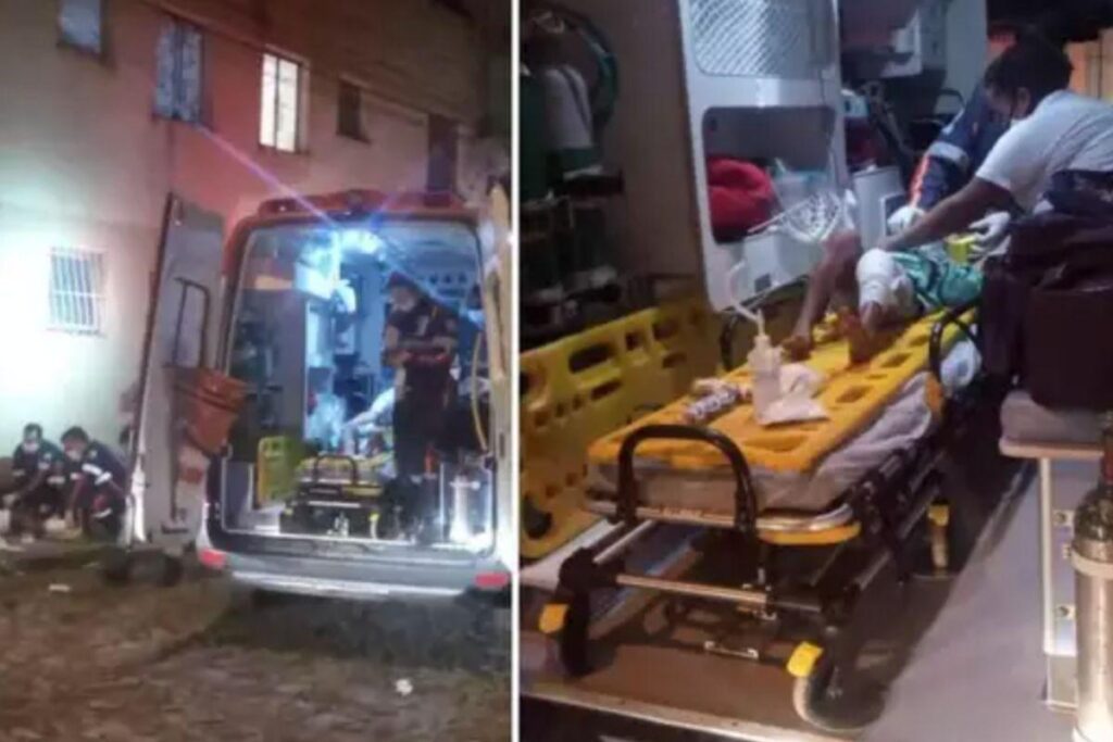 A polícia diz que o casal não prestou socorro para as pessoas atropeladas