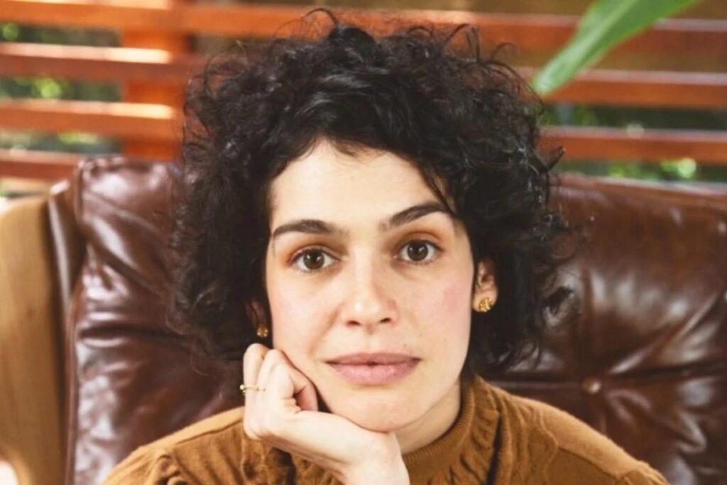 Maria Flor com Vicente de 2 meses