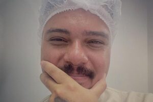 Bruno Cardoso, do Sorriso Maroto, anunciou o nascimento da primeira filha