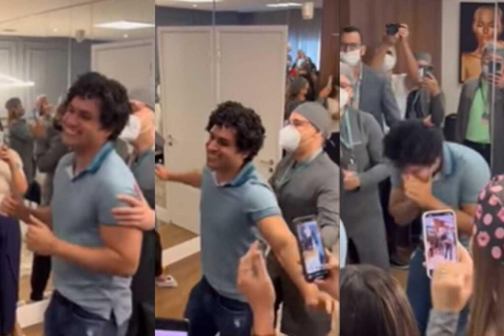 Gato arruina chá revelação em vídeo hilário: “Ele não está arrependido”, diz dona