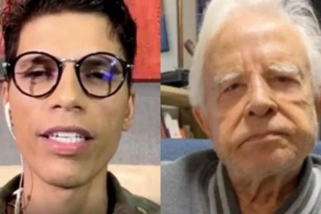 Cid Moreira com a família