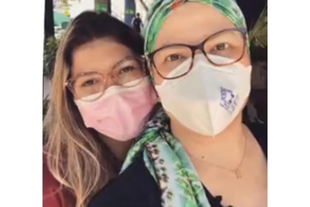 A Marina descobriu que sua doadora era sua irmã