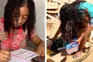 A mãe de Débora é catadora