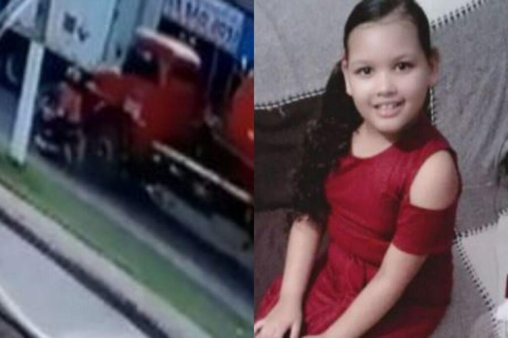 O padrasto perdeu o controle ao passar pela vala