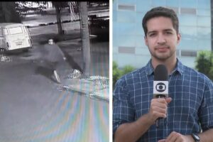 Pai do jornalista da TV Globo que foi esfaqueado em Brasília fala sobre estado de saúde do filho