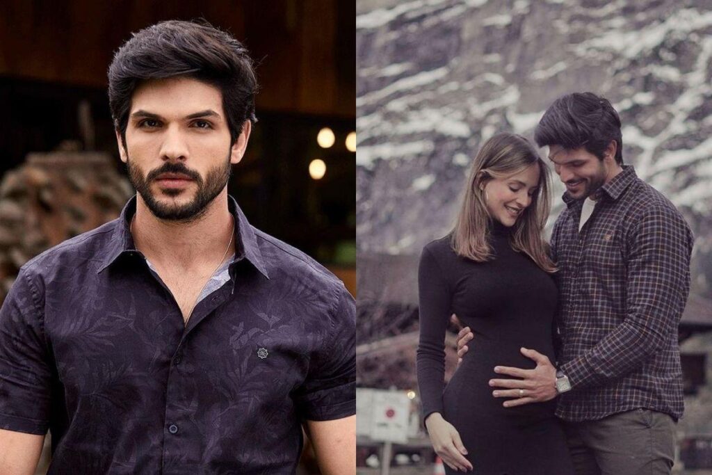 Lucas Fernandes, do BBB 18, mostrou o ultrassom do primeiro filho