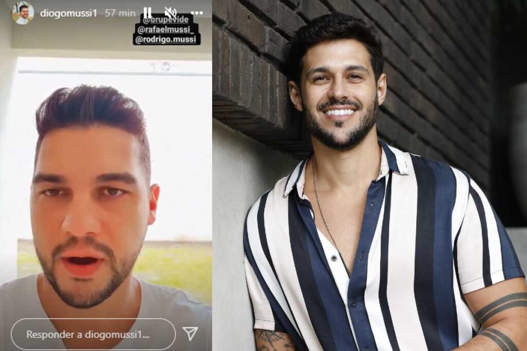 Diogo Mussi falou sobre a recuperação do irmão após a cirurgia e agradeceu o apoio