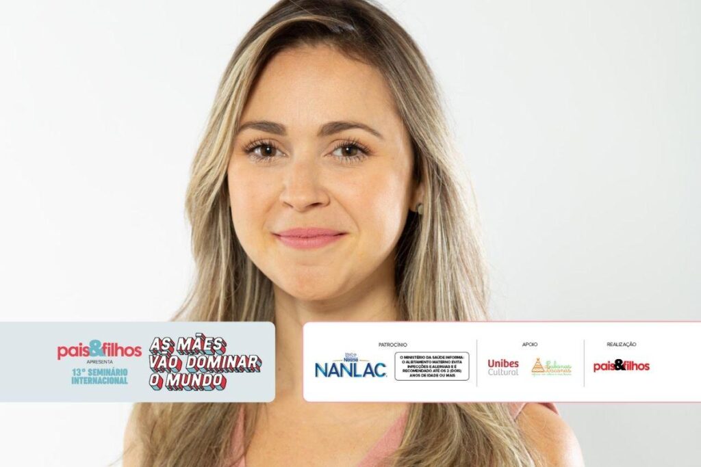 Conheça Andressa Simonini, apresentadora do 13º Seminário Internacional Pais&Filhos