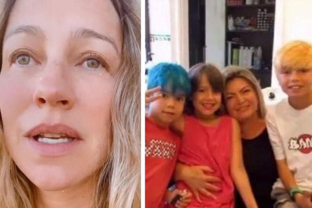 A Luana falou sobre o episódio envolvendo os filhos