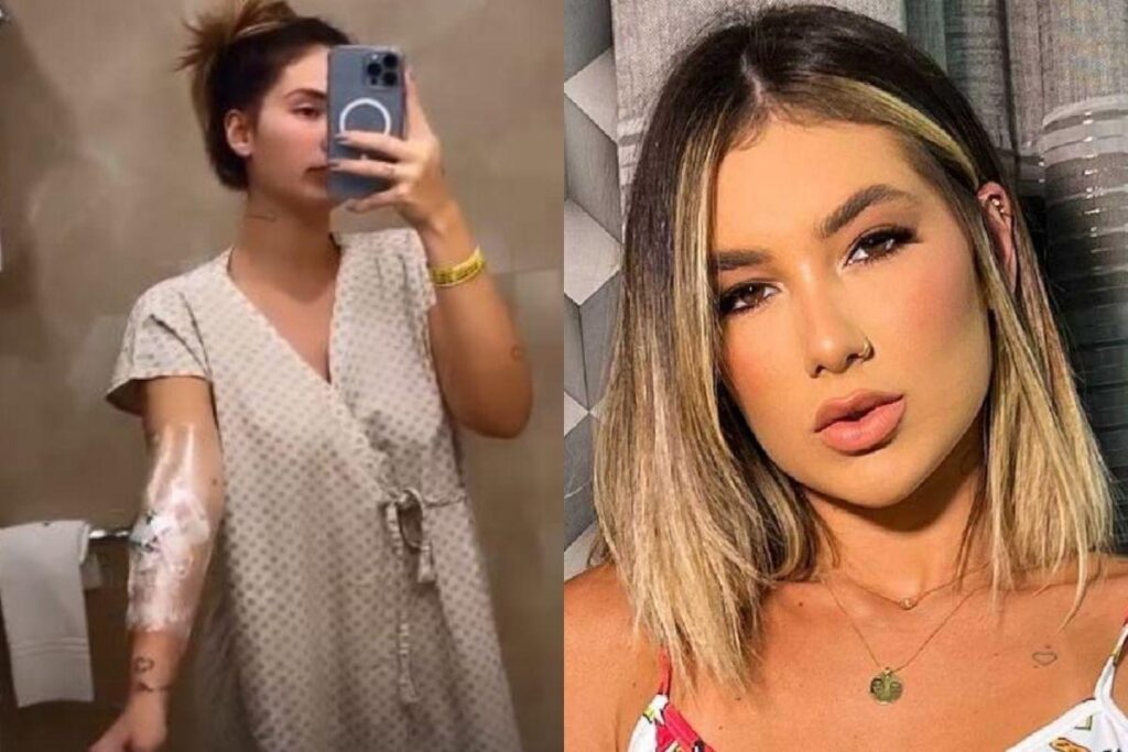 Hospital onde a influenciadora está falou sobre o estado de saúde dela