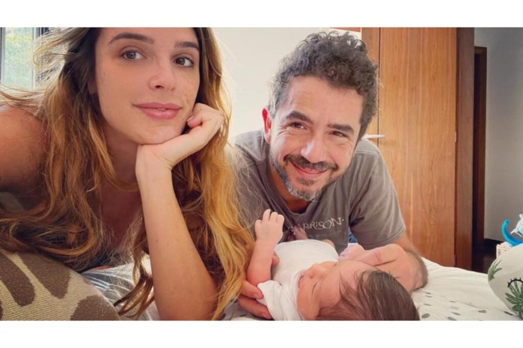 Rafa Brites registra momento especial do pai Felipe Andreoli com filho