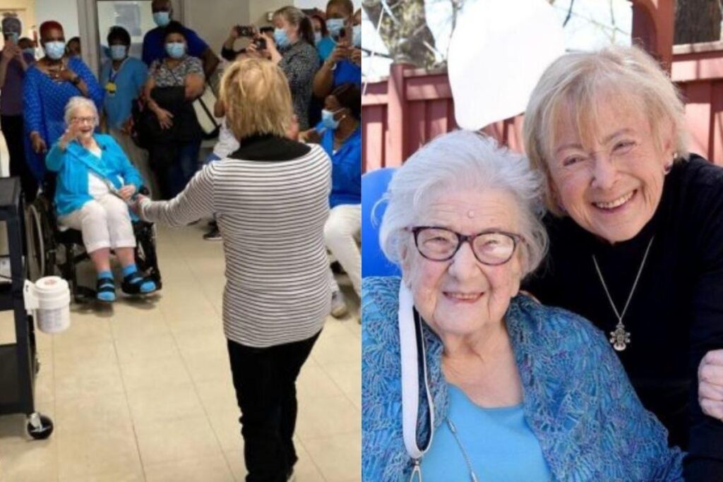 Mãe e filha ficaram 80 anos separadas