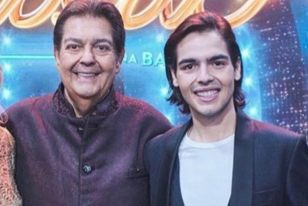 O filho do Faustão homenageou o pai nas redes sociais