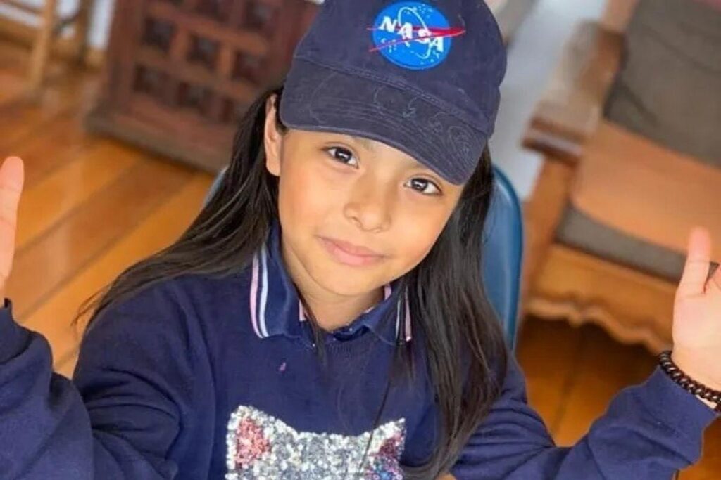 A menina de apenas 10 anos têm o QI maior que de Albert Einstein