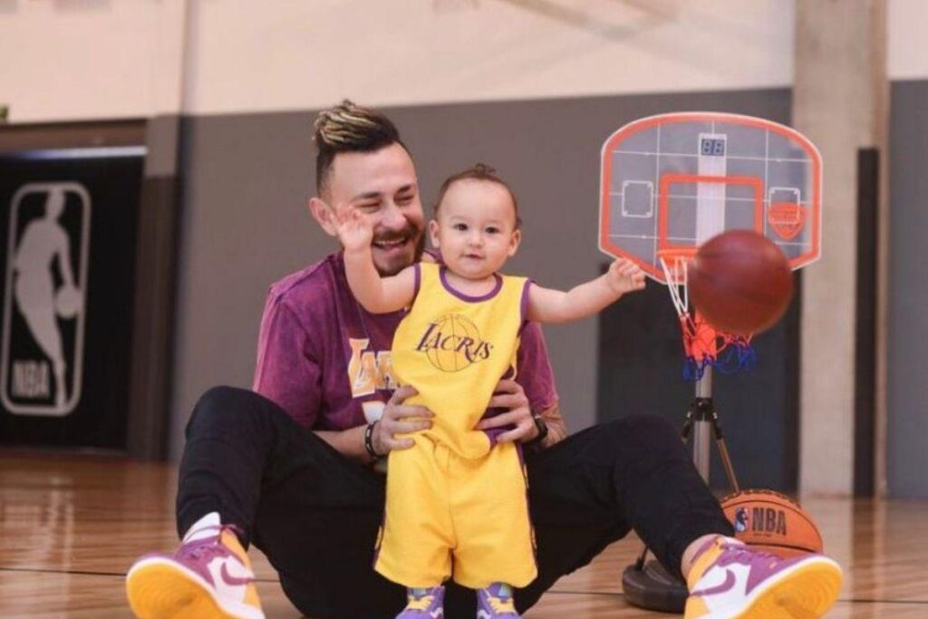 Bianca comemorou os 10 meses de idade do filho Cris