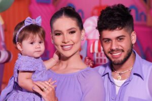 Virginia está esperando uma menina que se chamará Maria Flor