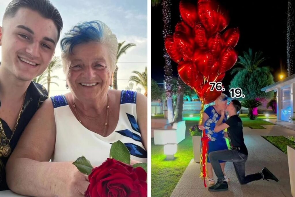 Giuseppe e a companheira