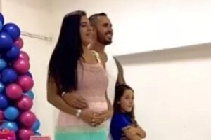 O casal fez um chá revelação bem diferente