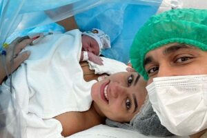 Tenente Bahia deu às boas-vindas ao segundo filho!