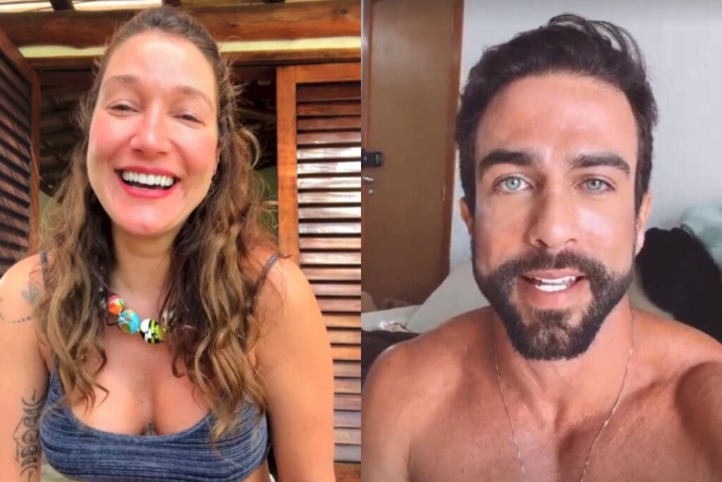 Gabriela Pugliesi anunciou sua primeira gravidez, fruto do relacionamento com Túlio Dek