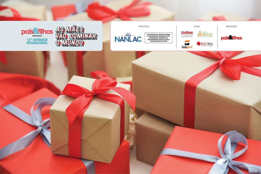 Os prêmios do primeiro sorteio do 13º Seminário Internacional Pais&Filhos