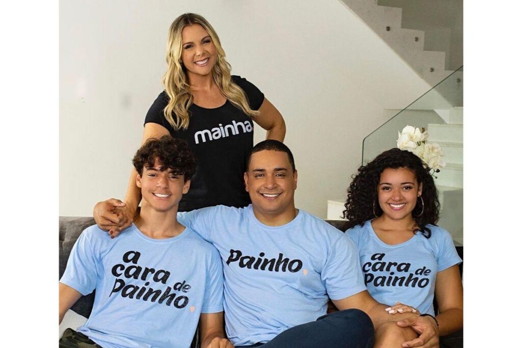 Carla Perez fez homenagem para o filho