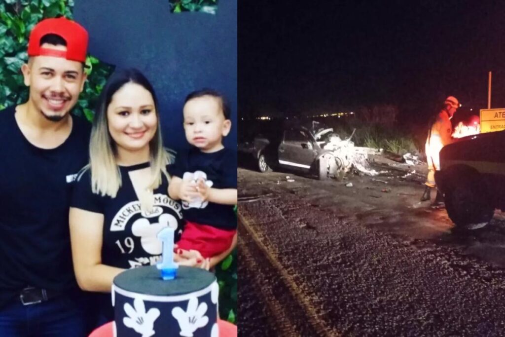 Cantor Piettro Dias, esposa e filho morrem em acidente de carro