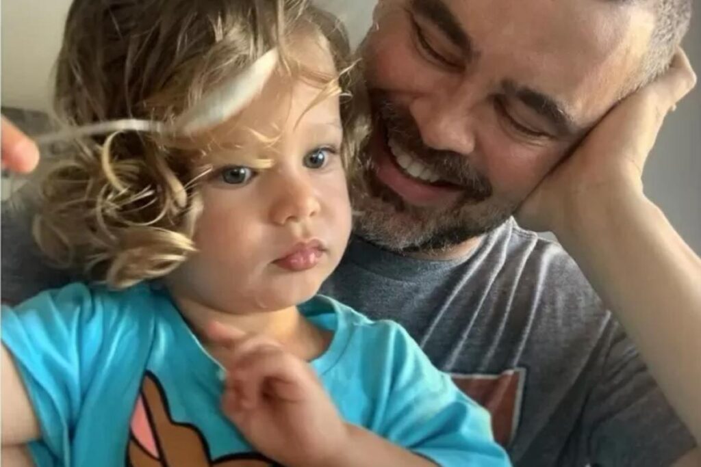 Os internautas se encantaram com a atitude do pai