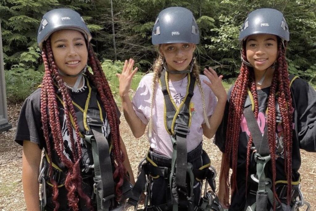 Em comemoração aos 9 anos, North West ganha festa com tema ‘acampamento’: #CampNorth