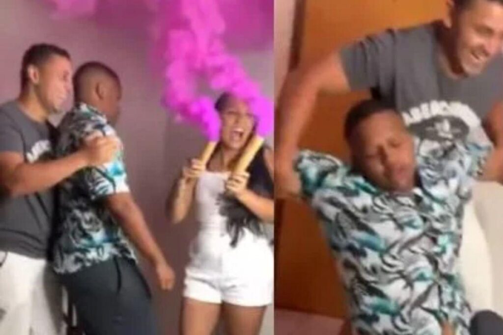 Gestantes em situação de vulnerabilidade recebem chá revelação coletivo (Foto: Divulgação)