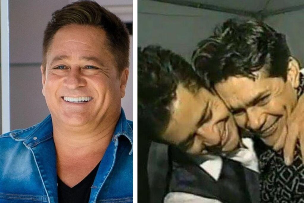 Filha do cantor Leandro mostra primeira foto do recém-nascido