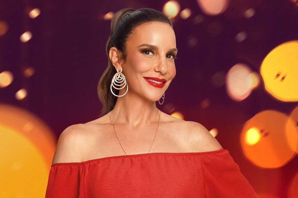 Ivete ao lado das filhas nos bastidores