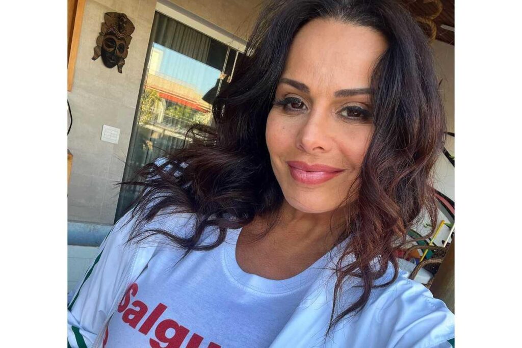 Viviane Araújo e o marido, Guilherme Militão, estão juntos desde 2019, e Joaquim é o primeiro filho do casal