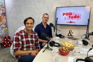 Andressa Simonini e Yulia Serra comandaram a entrevista do terceiro episódio do POD&Tudo