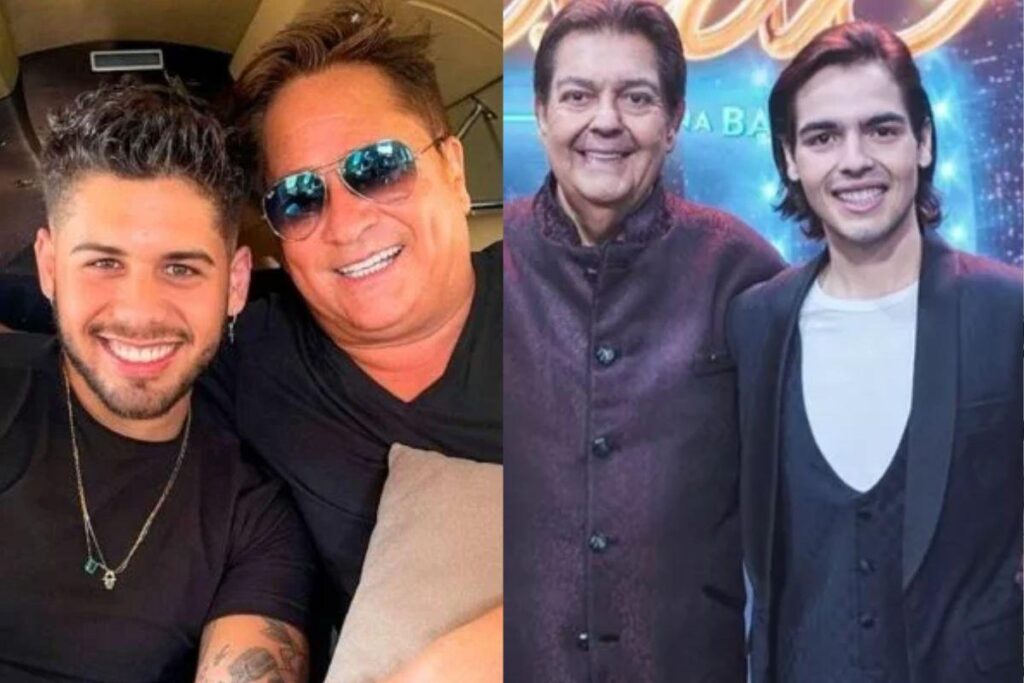 O pai de Zé Felipe até mesmo aconselha o filho sobre a organização de vida e agenda profissional