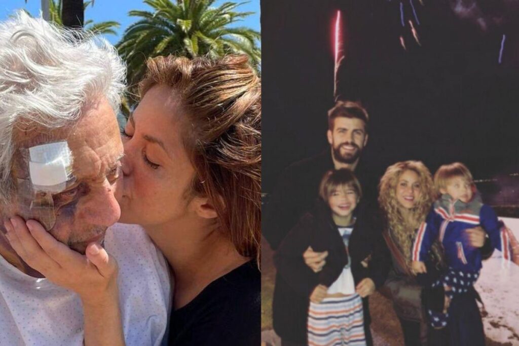 Shakira e William, o pai que já completou 90 anos