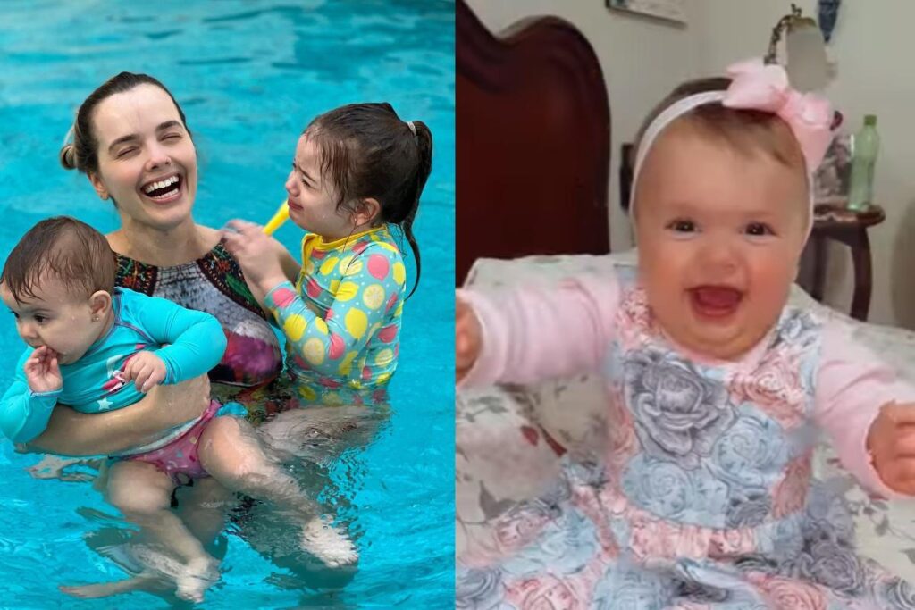 A cantora é mãe de Liz e Ivy.