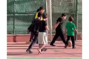 A mãe de Fabrício pediu a colaboração das outras crianças