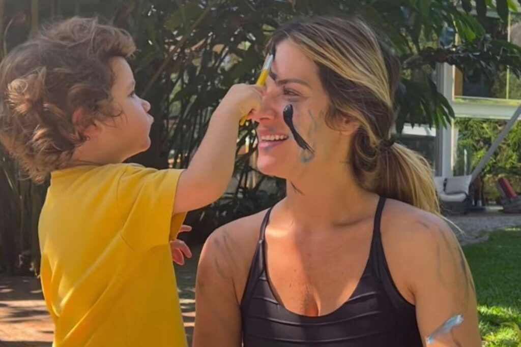 Giovanna Ewbank mostra detalhes da decoração do aniversário de 2 anos de Zyan