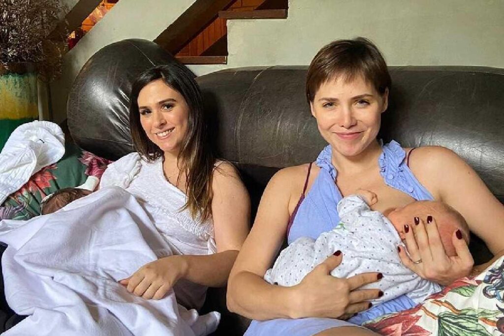 Letícia Colin mostrou o filho junto de Clara Maria no Instagram