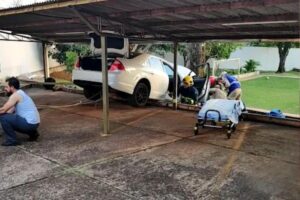 O menino foi encaminhado para o Hospital Universitário (Huop) onde precisou ser reavaliado