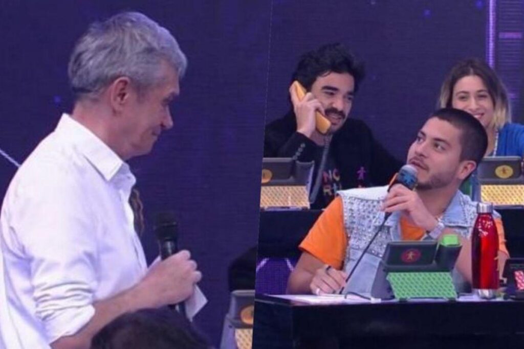 Arthur Aguiar e família