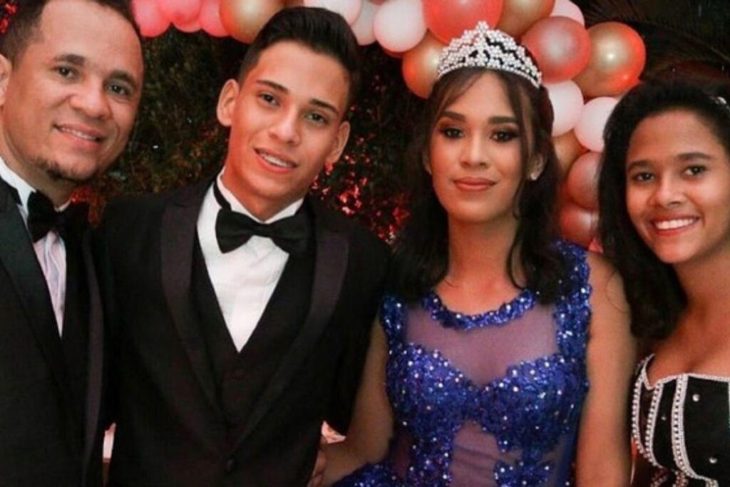 Ele diz que independente da dificuldade a família está unida