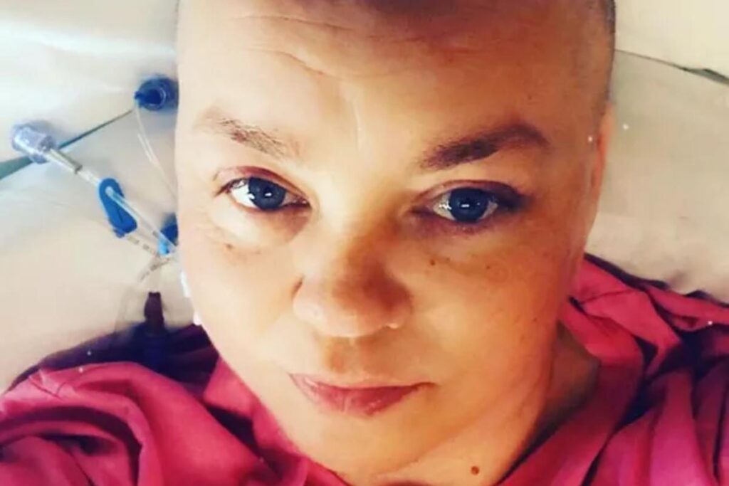 Carrie e seu noivo, Shaun