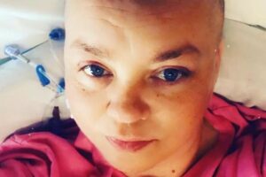 Carrie e seu noivo, Shaun