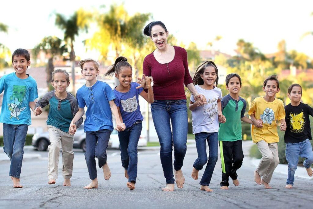 Os oito filhos que nasceram ‘juntos’ de Nadya Suleman