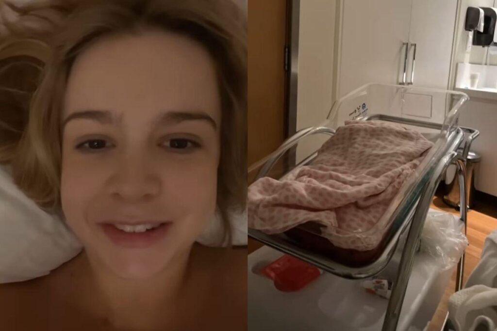 Os gêmeos Mel e Bento nasceram! Os bebês são fruto de seu relacionamento com Rodrigo Calazans