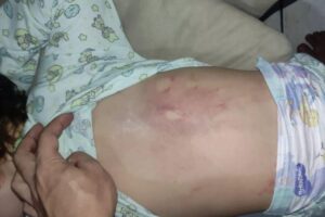 A criança conversou com a mãe e disse que está triste com a situação