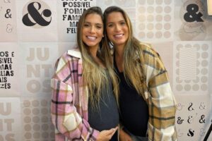 Andressa Simonini e Jennifer Detlinger comandaram o bate papo com Bia e Branca Feres