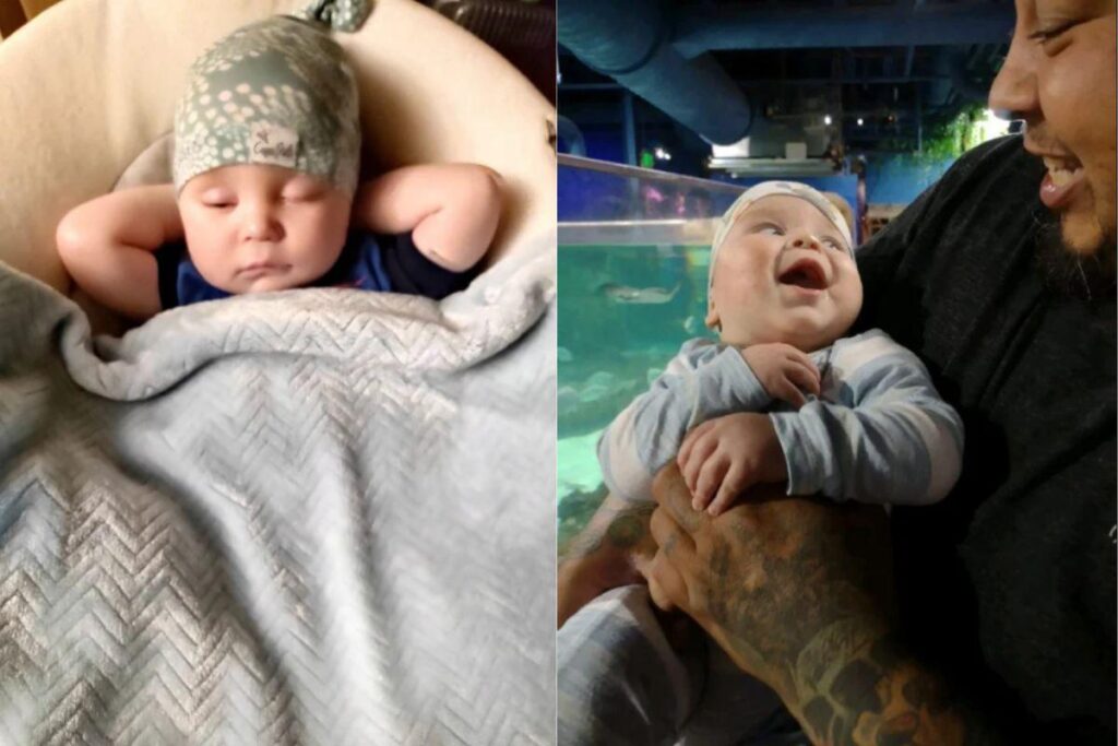 Pai faz tatuagem especial na cabeça em homenagem ao filho com hidrocefalia: “A luta dele é a minha”